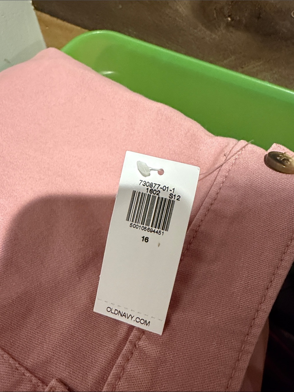 Old Navy Mauve Straight-Leg Trousers - Picture 8 of 8